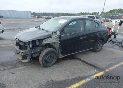 2019 Mitsubishi Mirage G4 Es из США, поврежденный, VIN ML32F3FJ8KHF15783